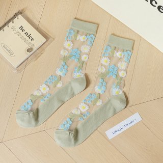 2 pairs mesh socks